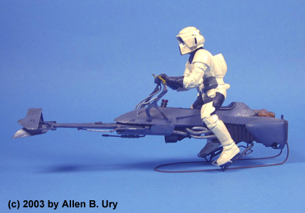 speeder bike stormtrooper mandalorian